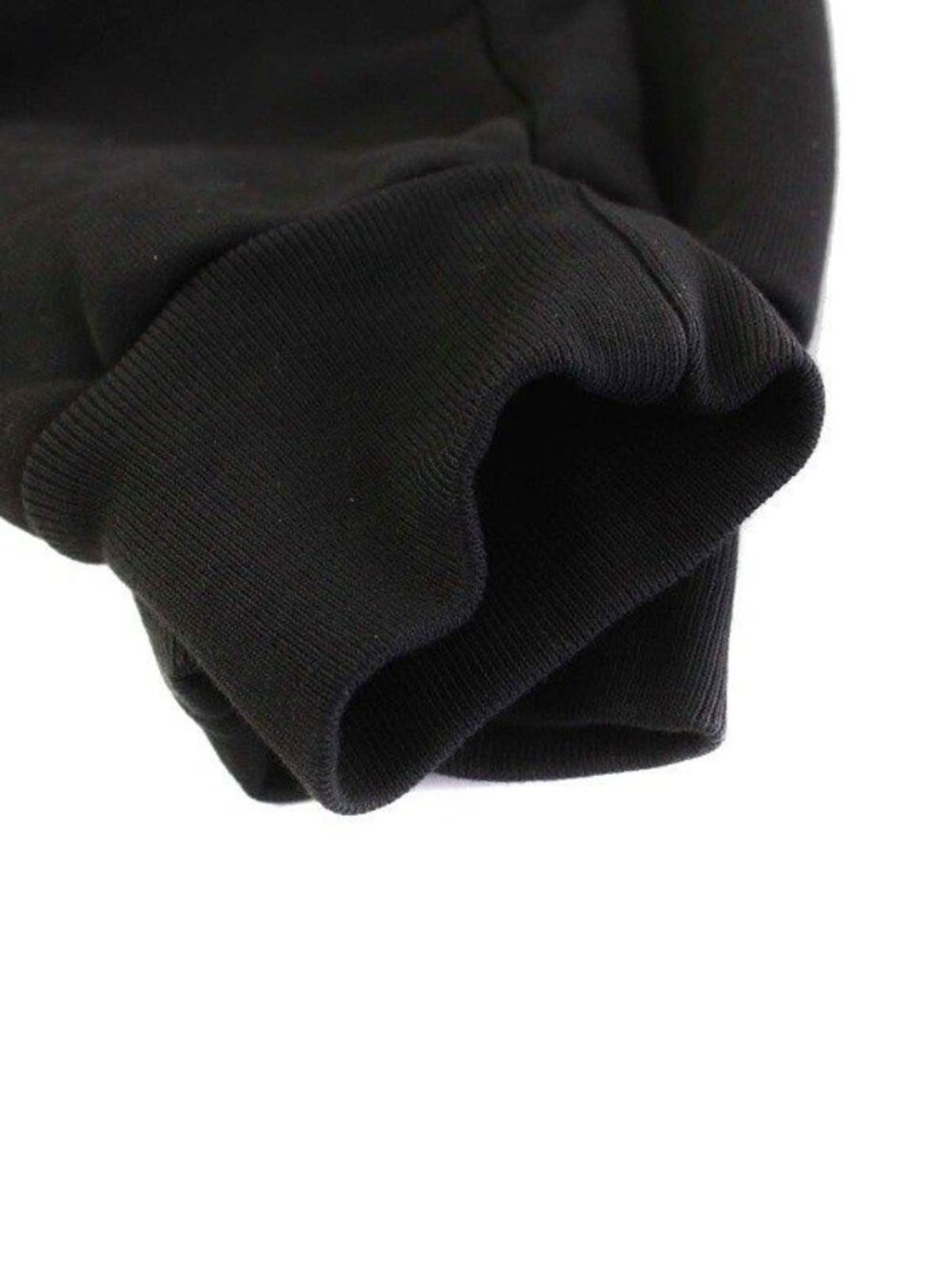 Balenciaga Large Fit Hoodie Pullover Sweatshirt Long Sleeve Logo 1 S Black - Picture 8 of 9